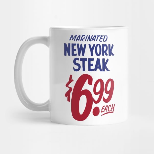 New York Steak sign by Anne-Marie van Warmerdam